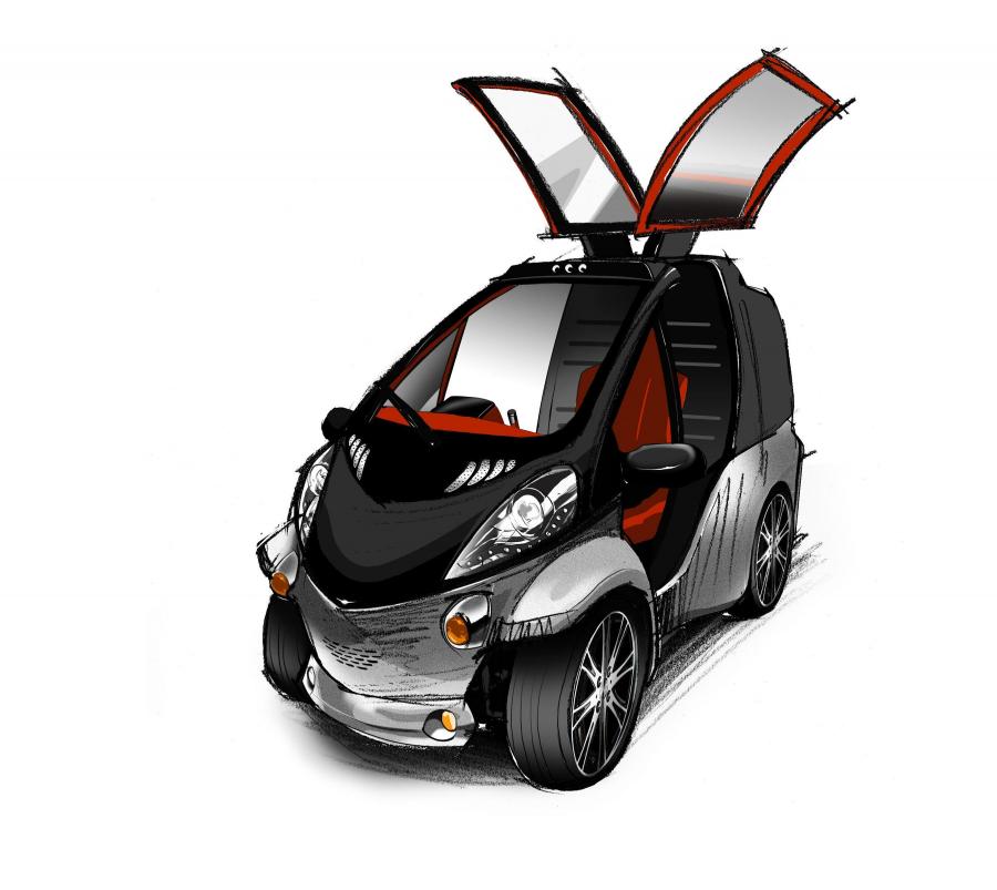  Toyota Smart Insect Concept 2012 года  (фото 5 из 9)